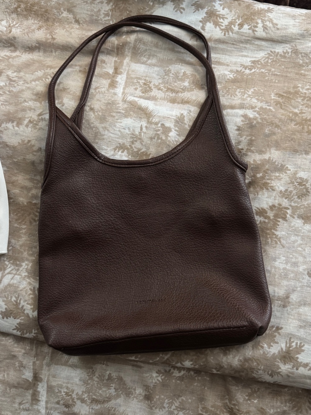 Classic Brown Leather Shoulder Bag
